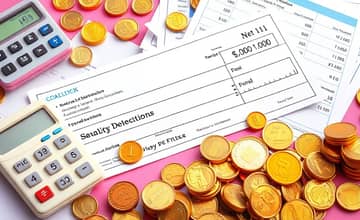 Decoding Your Paycheck: Understanding Deductions and Net Pay